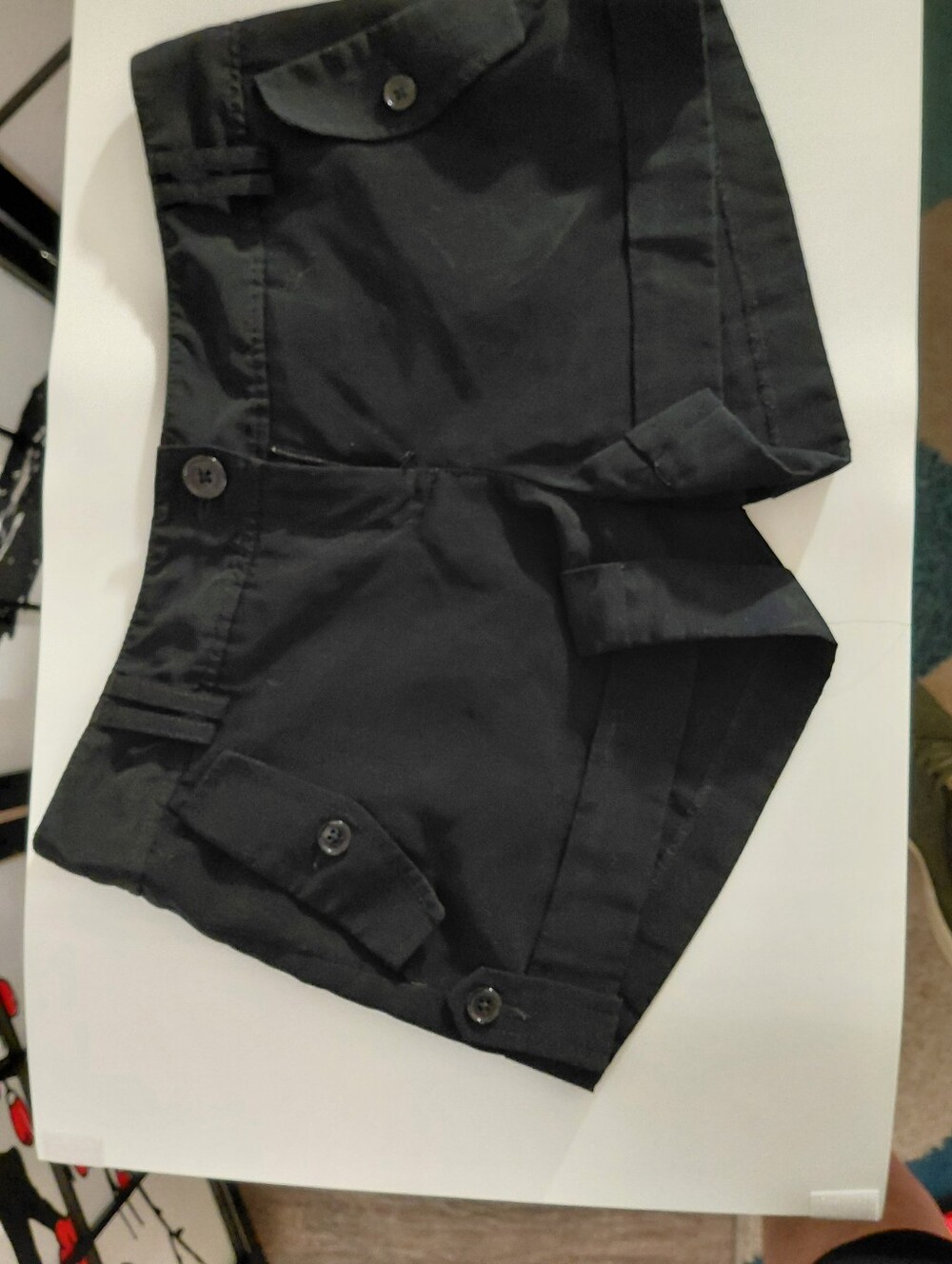 Express Black Women's  Bermuda Shorts with  Pockets